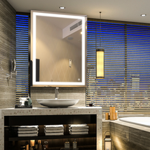 Load image into Gallery viewer, 36 in. x 48 in. Vanity Mirror with Lights, Anti-Fog, CRI 90+, Makeup Mirror with Lights, Touch Switch Control, CCT Adjustable With Remembrance, LED Mirror for Bathroom, Inner Window Style