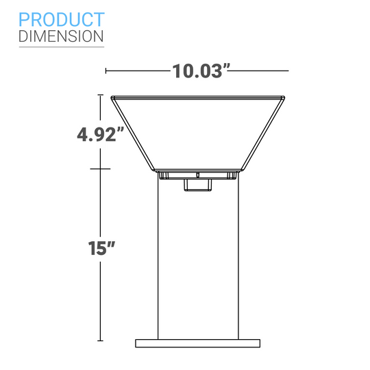 LED Solar Bollard Lights