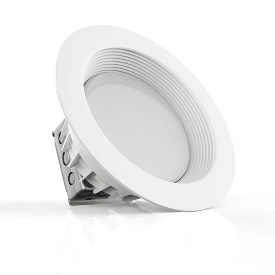 Commercial Grade 10-Inch LED Recessed Lighting: 40W, 3000LM, 5000K Daylight, with Junction Box, Dimmable, ETL and Energy Star Listed