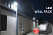 Load image into Gallery viewer, LED Wall Pack Light without Photocell 80W 5700K Forward Throw, IP65 Waterproof, 10400LM, UL, DLC Certified, Outdoor Commercial Security Light, For Porch Garage Warehouse Security Flood Lighting