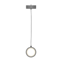 Load image into Gallery viewer, LED Circular Vertical One Ring Pendant Light, 8W, 3000K, 400LM, 120V, Dim: 5.5 x 55 Inch, ETL Listed, Dimmable, Circline Architectural, Hanging Light Fixture - LEDMyPlace