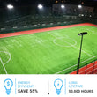 Load image into Gallery viewer, LED Flood Light, 300W/240W/200W Wattage Adjustable, 5700K, 136 LM/W, AC120 - 277V, Black, Dimmable, IP65, Floodlight for Outdoor Security, Backyard |Court|Stadium|Basket Ball Court|Alleys Lighting, Gen14B - LEDMyPlace