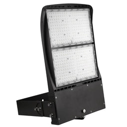 LED Flood Light, 300W/240W/200W Wattage Adjustable, 5700K, 136 LM/W, AC120-277V, Black, Dimmable, IP65, Floodlight for Outdoor Security, Backyard |Court|Stadium|Basket Ball Court|Alleys Lighting,  Gen14B