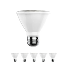 Load image into Gallery viewer, LED Flood Light Bulbs PAR30 Short Neck Dimmable 12 Watt 5000K 800 Lumens 120V E26 Base Damp Location - LEDMyPlace