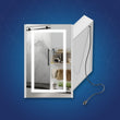 Load image into Gallery viewer, LED Lighted Bathroom Medicine Cabinet with Outlet, Double Sided Mirror, On/Off Switch, ETL, RoHS Listed, 90+ CRI, Surface Mount, Medicine Cabinet with LED Mirror, Benign Style - LEDMyPlace