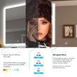 Load image into Gallery viewer, LED Lighted Bathroom Vanity Mirror with Magnifying Mirror, Anti - Fog, Touch Button, CRI 90+,Adjustable Color Temperature &amp; Remembrance Makeup Mirror, Auspice Style - LEDMyPlace