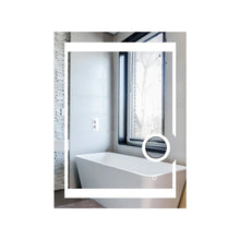 Load image into Gallery viewer, LED Lighted Bathroom Vanity Mirror with Magnifying Mirror, Anti - Fog, Touch Button, CRI 90+,Adjustable Color Temperature &amp; Remembrance Makeup Mirror, Auspice Style - LEDMyPlace