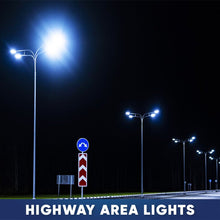 Load image into Gallery viewer, LED Parking Lot Light With Dusk to Dawn Photocell, 300W, 5700K, 42800LM, High Voltage 277 - 480V, IP65, Universal Mount (Adjustable Slip Fitter + Wall Mount), UL, DLC Listed, Bronze, Commercial Area Road Lighting - LEDMyPlace