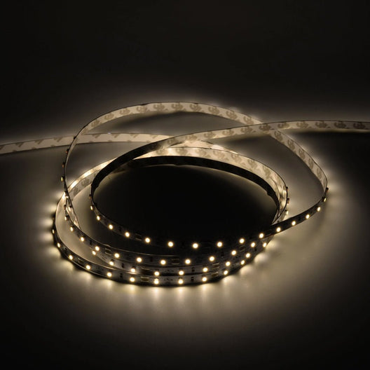 LED Strip Lights, IP20, 16.4ft, Dimmable, 12V, SMD 3528, 60 leds/Meter, 192 Lumens/ft, UL, RoHS Listed, LED Lights for Bedroom, Kitchen, Home Decoration - LEDMyPlace