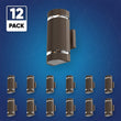 Load image into Gallery viewer, LED Up and Down Lights Outdoor, Semi Cylinder, 2X5W, AC100 - 277V, Outdoor Wall Light ETL, RoHS Listed, Waterproof Outdoor Wall Lamps - LEDMyPlace