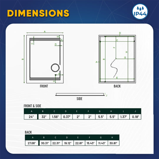 24x32 Inch LED Bathroom Mirror with Magnifying Mirror, CCT Remembrance, Defogger, Auspice Style