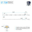 Load image into Gallery viewer, Outdoor LED Strip Lights Waterproof, IP65, 16.4ft Dimmable, 12V, SMD 5050, UL, RoHS Listed, LED Lights for Bedroom, Kitchen, Home Decoration - LEDMyPlace