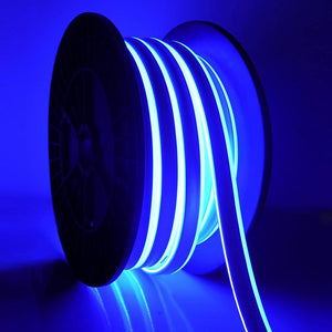 LED Flexible Neon Rope Lights, 120V, UL Listed (Blue, Green, Red, Pink)