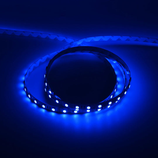 RGB Color Changing LED Strip Lights, IP20, 16.4ft, 12V, SMD 5050, 60 leds/Meter, UL, RoHS Listed, LED Lights for Bedroom, Kitchen, Home Decoration - LEDMyPlace