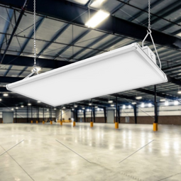 2FT Linear LED High Bay Light: Adjustable Wattage (60W/80W/105W), Changeable CCT (4000k/5000K/6500K), Dip Switch, 0-10V Dimming, Wide Input Voltage Range (120-277V), ETL, DLC 5.1 Listed