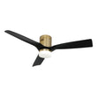 Load image into Gallery viewer, Spezia 52 Inch 3-Blade Flush Mount Best Smart Ceiling Fan With Led Light Kit &amp; Remote