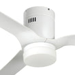 Load image into Gallery viewer, Spezia 52 Inch 3-Blade Flush Mount Best Smart Ceiling Fan With Led Light Kit &amp; Remote