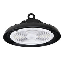 Load image into Gallery viewer, UFO LED High Bay Light 240W/220W/200W Wattage Adjustable, 4000K, 131 LM/W, DLC Premium 1-10V Dimmable, AC120-277V, Commercial LED Light for Barn Workshop Warehouse Gym Airport Lights