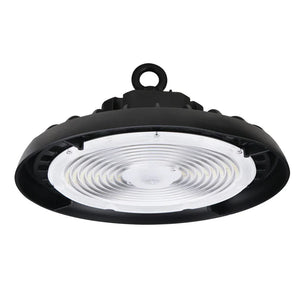 UFO LED High Bay Light 240W/220W/200W Wattage Adjustable, 4000K, 131 LM/W, DLC Premium 1-10V Dimmable, AC120-277V, Commercial LED Light for Barn Workshop Warehouse Gym Airport Lights