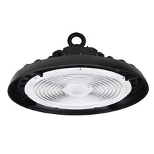 Load image into Gallery viewer, UFO LED High Bay Light 150/120/100 Watt Adjustable, 4000K Cool White, 150LM/W - 155LM/W, 120 - 277VAC, IP65, UL, DLC Listed, 1 - 10V Dim, For LED Warehouse Lighting Retail Workshop Garage Factory Barn Lighting - LEDMyPlace