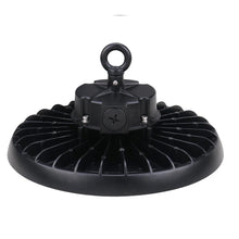 Load image into Gallery viewer, UFO LED High Bay Light 150/120/100 Watt Adjustable, 5700K, 150LM/W - 155LM/W, 120 - 277VAC, IP65, UL, DLC Listed, 1 - 10V Dim, For Warehouse Factory Workshops Gymnasium &amp; Supermarket Lighting - LEDMyPlace