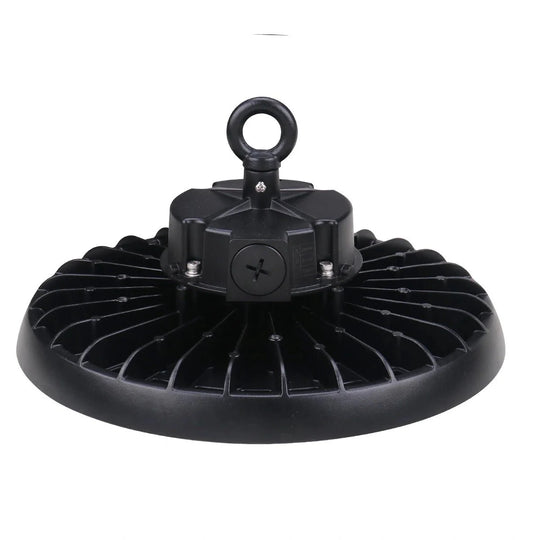 UFO LED High Bay Light 150/120/100 Watt Adjustable, 5700K, 150LM/W - 155LM/W, 120 - 277VAC, IP65, UL, DLC Listed, 1 - 10V Dim, For Warehouse Factory Workshops Gymnasium & Supermarket Lighting - LEDMyPlace