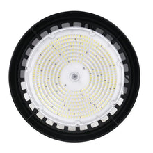 Load image into Gallery viewer, UFO LED High Bay Light, 240W/220W/200W Wattage Adjustable, 5700K 150 LM/W, Waterproof IP65, 1 - 10V Dimmable, AC277 - 480V High Voltage, UL, DLC Listed, For Factory, Workshop, Barn, Garage, Commercial Shop, Warehouse, Airport - LEDMyPlace
