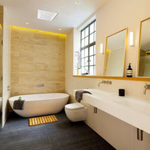 Load image into Gallery viewer, Ultra Quiet Bathroom Exhaust Fan w/ LED Light 4000K, 1000LM, 100 CFM, 0.8 Sones, Ceiling/Wall Mounted - LEDMyPlace
