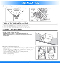 Load image into Gallery viewer, Ultra Quiet Bathroom Exhaust Fan w/ LED Light 4000K, 1000LM, 100 CFM, 0.8 Sones, Ceiling/Wall Mounted - LEDMyPlace