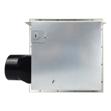 Load image into Gallery viewer, Ultra Silent Bathroom Exhaust Fan with Square Flat Panel Light 8W, 4000K 1000LM, 50 - 100 CFM, &lt;0.3 - 0.7 Sones, Ceiling/Wall Mounted - LEDMyPlace