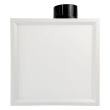 Load image into Gallery viewer, Ultra Silent Bathroom Exhaust Fan with Square Flat Panel Light 8W, 4000K 1000LM, 50 - 100 CFM, &lt;0.3 - 0.7 Sones, Ceiling/Wall Mounted - LEDMyPlace