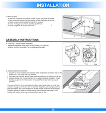 Load image into Gallery viewer, Ultra Silent Bathroom Exhaust Fan with Square Flat Panel Light 8W, 4000K 1000LM, 50 - 100 CFM, &lt;0.3 - 0.7 Sones, Ceiling/Wall Mounted - LEDMyPlace