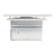 Load image into Gallery viewer, Ultra Silent Bathroom Exhaust Fan with Square Flat Panel Light 8W, 4000K 1000LM, 50 - 100 CFM, &lt;0.3 - 0.7 Sones, Ceiling/Wall Mounted - LEDMyPlace