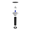 Load image into Gallery viewer, Solar LED Pathway Bollard Light, 1.5W, 220LM, CCT Changeable: Warm White/Cool White, IP65 Waterproof, Auto ON/Off