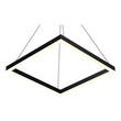 Load image into Gallery viewer, Modern 1-Square Chandelier Lighting, Black