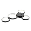 Load image into Gallery viewer, 4 Rings - LED Circle Flushmount Lights - 41W - 3000K - 2986LM - Flushmount for Bedroom