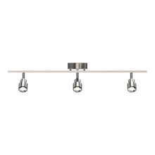 Load image into Gallery viewer, LED Track Lighting, Brushed Nickel Finish, Dimmable, 3000K, Flush Mount Spotlight Ceiling, Directional Ceiling Light for Dining Room, Bedroom, Office