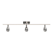 Load image into Gallery viewer, LED Track Lighting, Brushed Nickel Finish, Dimmable, 3000K, Flush Mount Spotlight Ceiling, Directional Ceiling Light for Dining Room, Bedroom, Office
