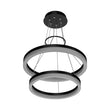 Load image into Gallery viewer, 2-Ring, Led Ring Chandelier, 78W, 120V, 3000K, 3985LM, Dimmable