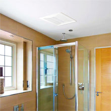 Load image into Gallery viewer, Ultra Quiet Bathroom Exhaust Fan w/ LED Light 4000K, 1000LM, 100 CFM, 0.8 Sones, Ceiling/Wall Mounted