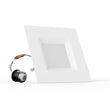 Load image into Gallery viewer, Square 6-Inch LED Recessed Lighting: 12W, Baffle Trim, ETL and Energy Star Listed, Dimmable Downlights Perfect for Closets, Kitchens, Hallways, Doorways, Basements