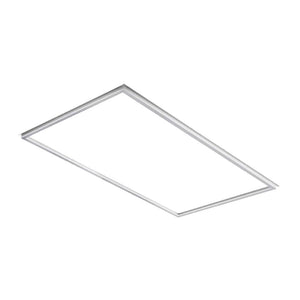 2 ft. x 4 ft. LED T-Bar Panel Light, 40W/50W/60W Wattage Adjustable, 3000K/4000K/5000K CCT Changeable, Dimmable, 6600LM, ETL & DLC Listed, Perfect For Offices, Schools, Hospitals