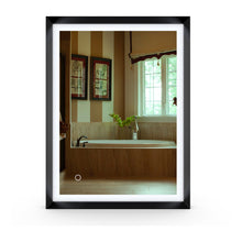 Load image into Gallery viewer, Bathroom Vanity LED Lighted Mirrors with Frame, CCT Remembrance, Defogger, Magnum Style