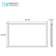 Load image into Gallery viewer, 2x4 LED Panel Light - 72W - 4000K - Dimmable - 8280LM