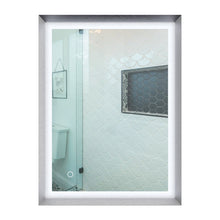 Load image into Gallery viewer, Bathroom Vanity LED Lighted Mirrors with Frame, CCT Remembrance, Defogger, Magnum Style