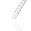 Load image into Gallery viewer, T8 4ft LED Tube/Bulb - 22W 3000 Lumens 6500K Clear, 2-Row, G13 Base, Double Ended Power - Ballast Bypass Fluorescent Replacement