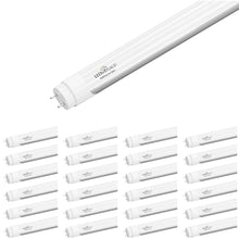 Load image into Gallery viewer, Hybrid T8 4ft LED Tube/Bulb - 20W 2800 Lumens 4000K Frosted, Single End/Double End Power, Fluorescent Replacement - Ballast Compatible or Bypass (Check Compatibility List)
