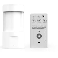 Load image into Gallery viewer, wireless-wall-mount-pir-occuancy-vcancy-sensor-with-switch-manually-turn-on-off-and-dim-command