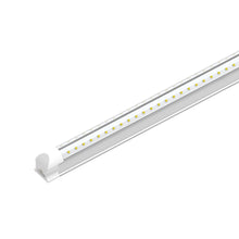 Load image into Gallery viewer, T8 4ft V Shape LED Tube 30W Integrated 6500K Clear, 3900 Lumens, No Ballast Required, LED Shop Lights - Garage Lighting