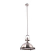 Load image into Gallery viewer, Satin Nickel Finish, Industrial Pendant Light Fixture, Includes Extension Rods 1x6&quot;+3x12&quot;, E26 Base